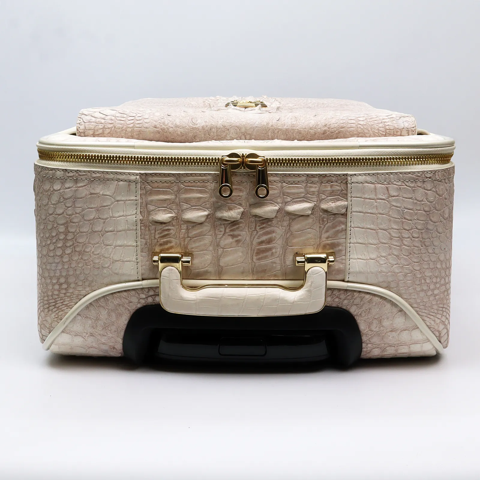Genuine Crocodile Leather Luggage Bag Business Trolley Briefcase Travel Bag