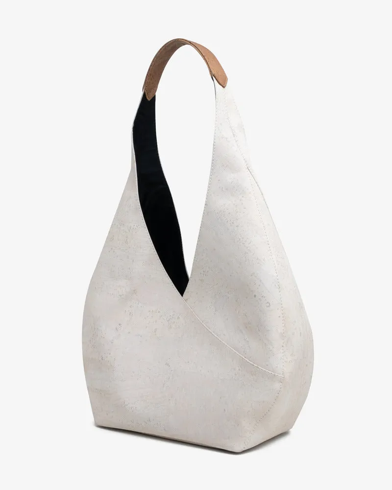 Geometric White | Cork Bags