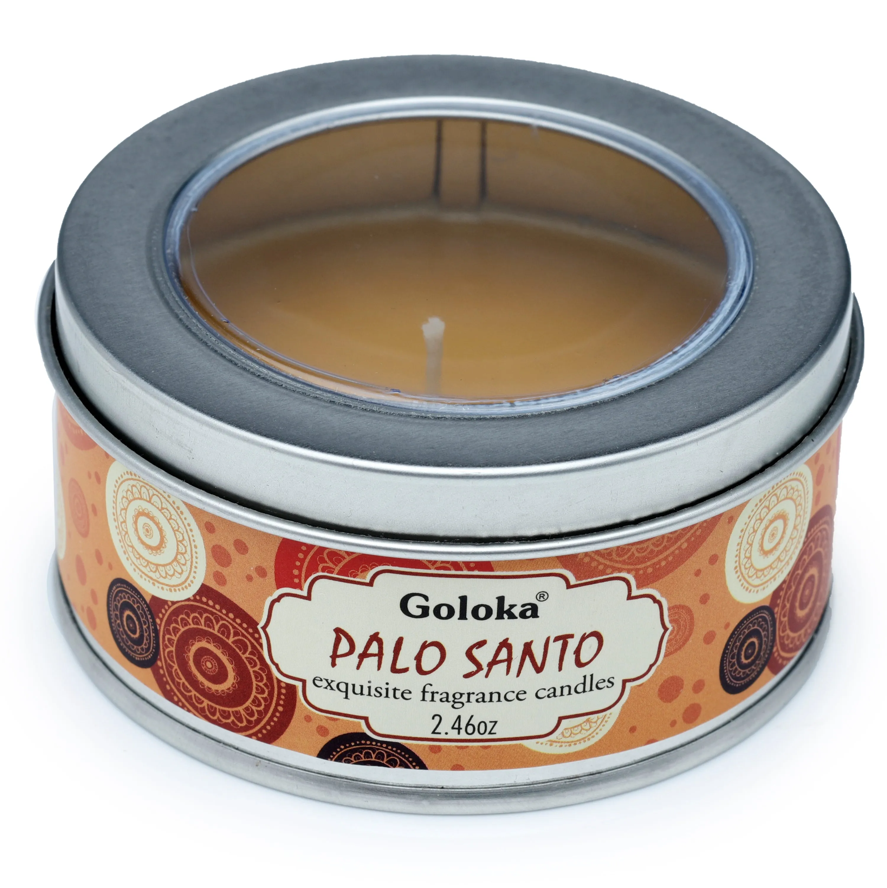 Goloka Palo Santo Soya Wax Candle Tin