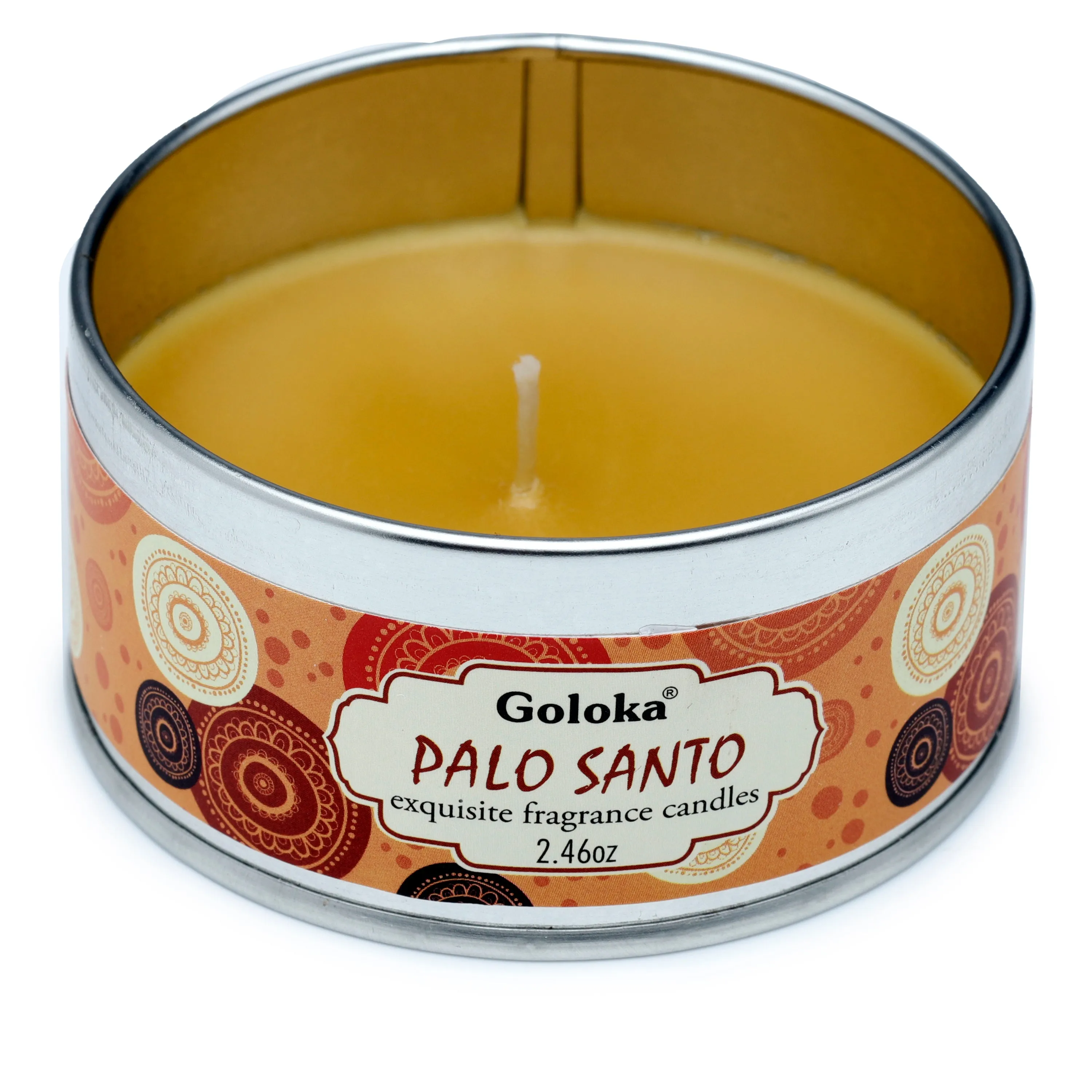 Goloka Palo Santo Soya Wax Candle Tin