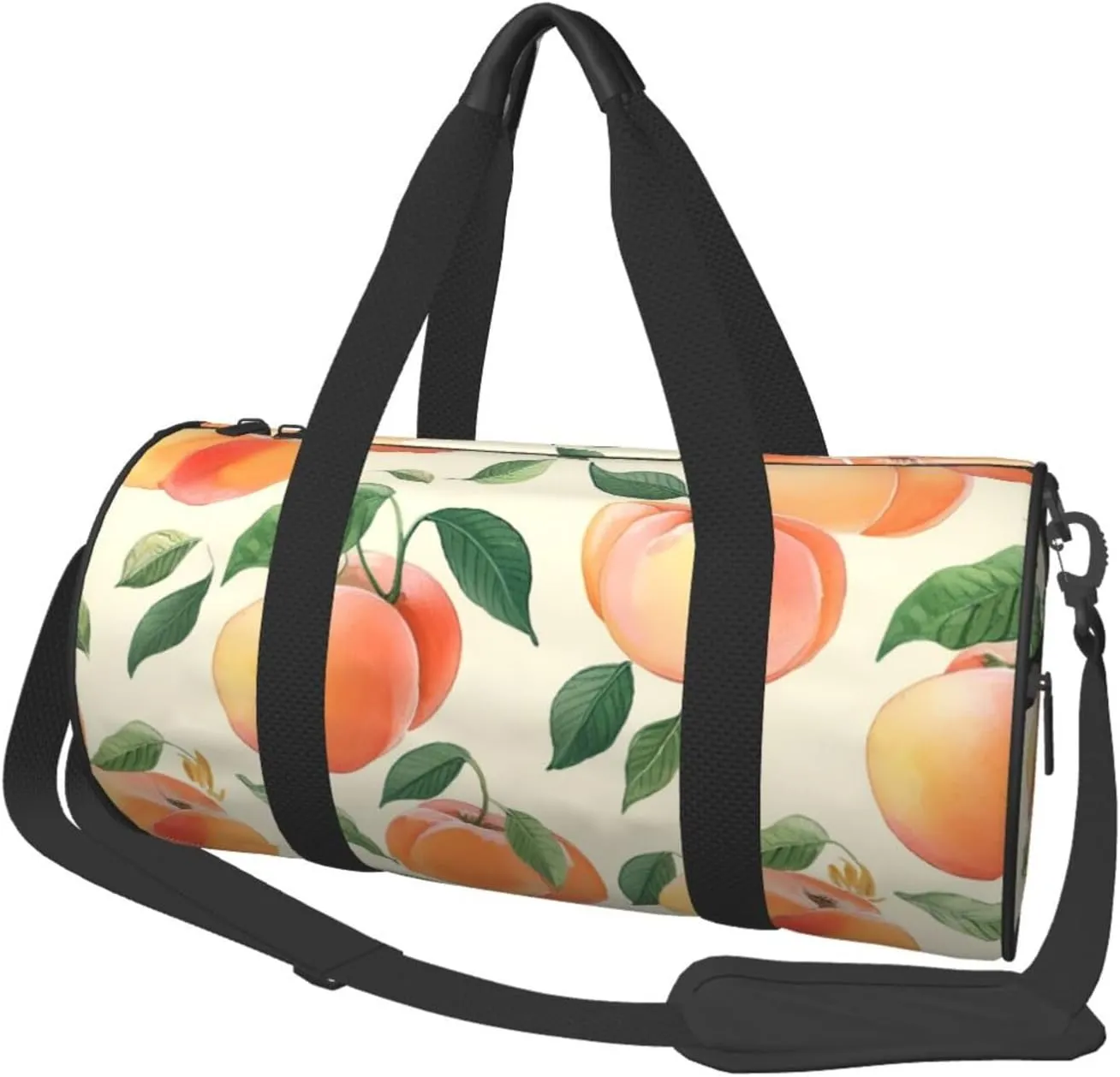 Gym Bags Small Peach Duffel Bag Overnight Bag with Shoe Compartment Carryon Bag for Men Women