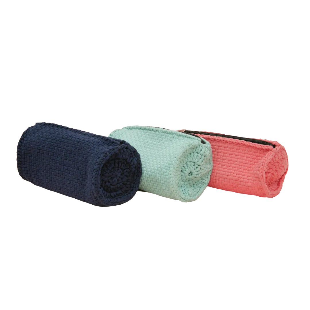 HABI Footwear and Lifestyle Handwoven Duffel Pouch