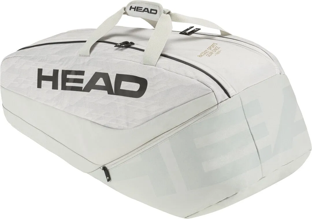 HEAD Pro X Tennis Racket Bag - L - YUBK (Off White)