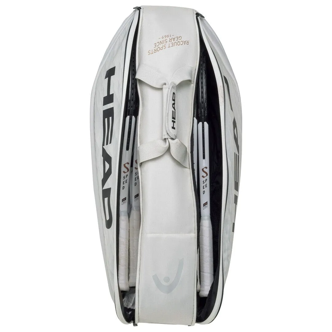 HEAD Pro X Tennis Racket Bag - L - YUBK (Off White)