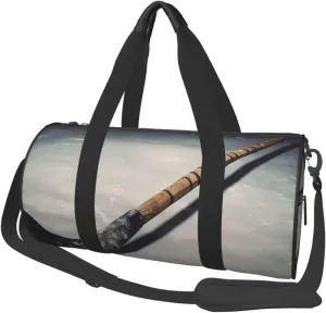 Hockey Stick Duffle Bag for Women Men Personal Item Travel Bags Canvas Weekender Overnight Bag Lightweight Sports Tote Gym Bags Carry On Luggage Bag