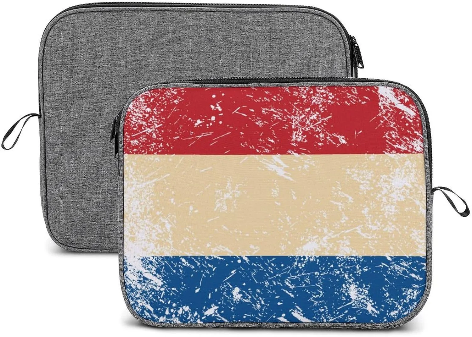 Holland Vintage Flag Laptop Sleeve Slim Laptop Bag Snowflake Cloth Laptop Case Travel Gear for Unisex 13inch