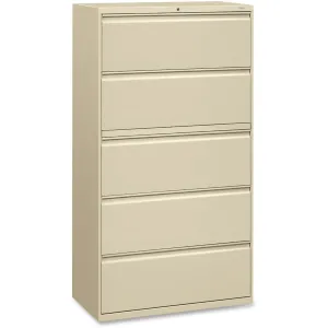 HON Brigade 800 Series 5-Drawer Lateral