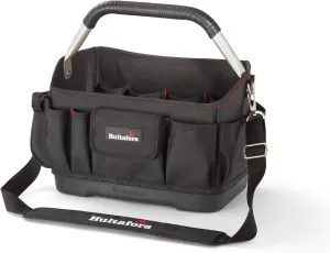 Hultafors 590110 Ergonomic Tool Bag with 25 Compartments Including Shoulder Strap & Rain Cover Water & Dirt-Resistant Base
