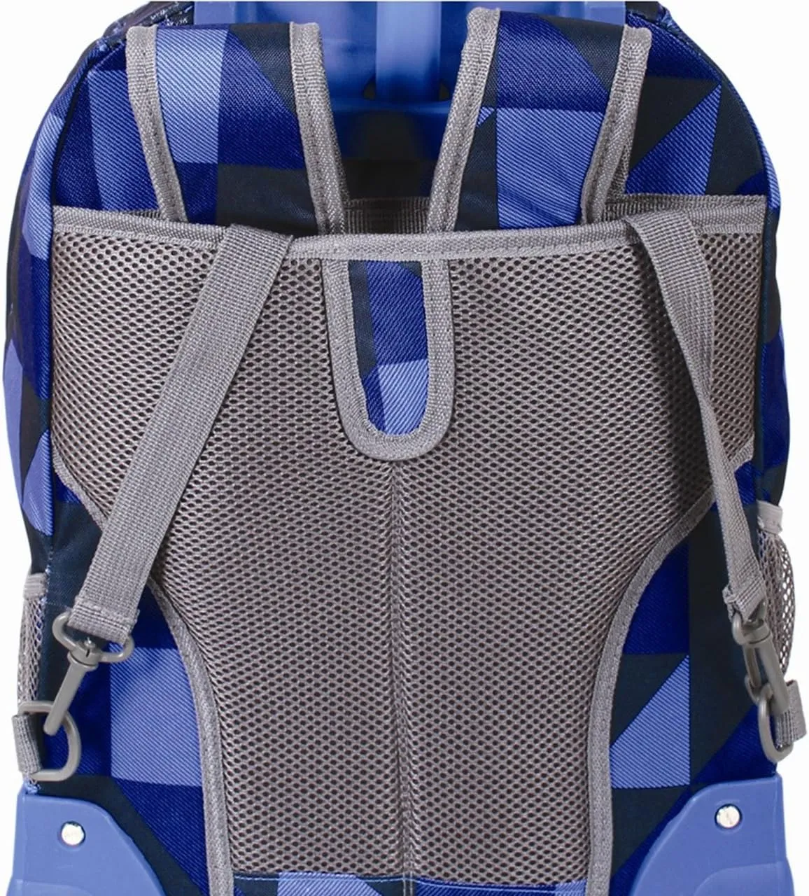 J World New York Sunrise Rolling Backpack, Garden Purple, One Size