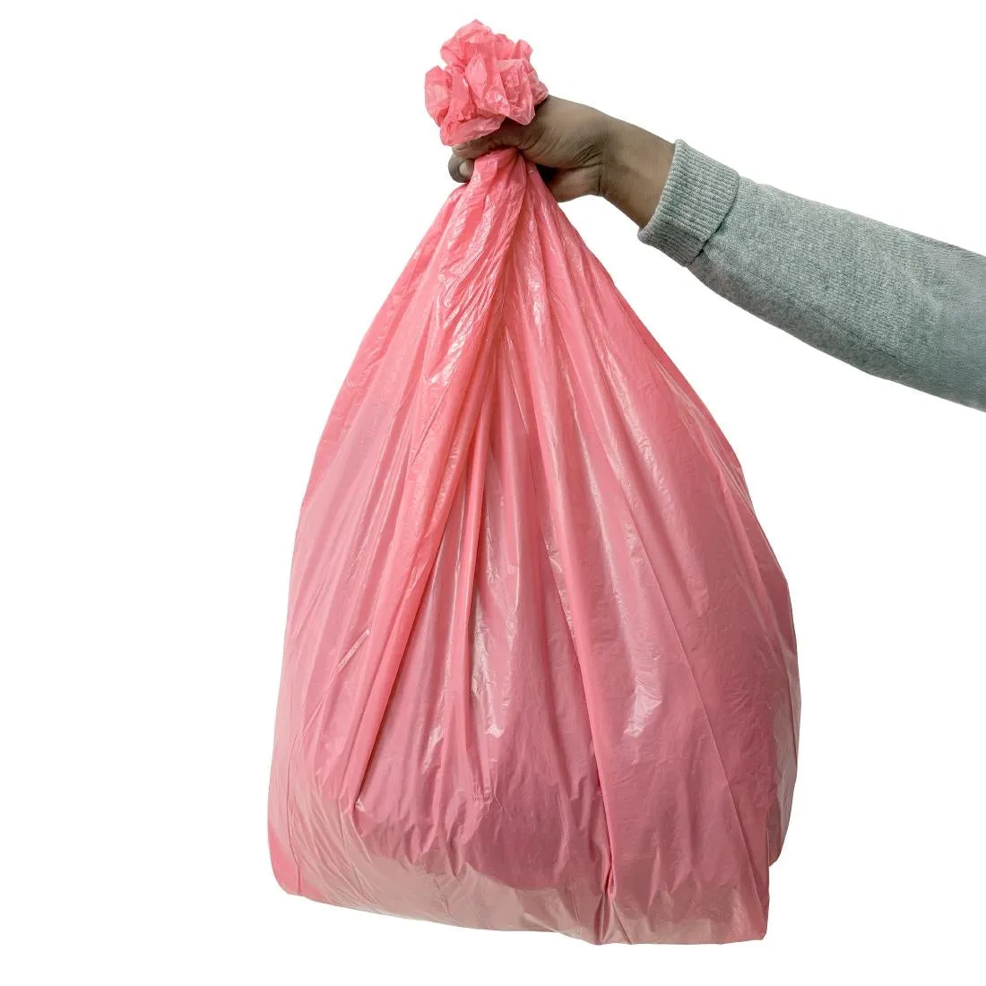 Jantex Medium Duty Bin Bags Red 80Ltr (200 Pack)