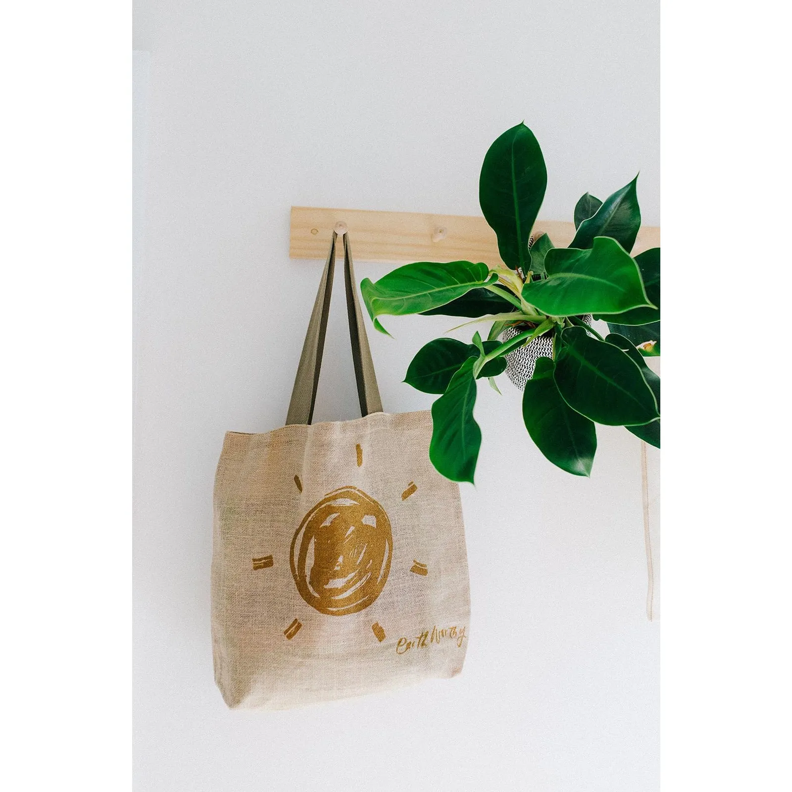 Jute Grocery Bag - Sun