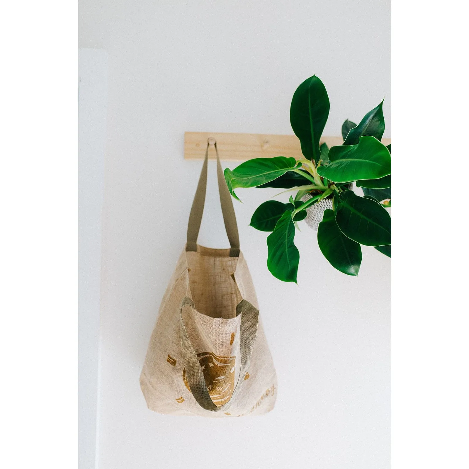 Jute Grocery Bag - Sun