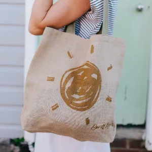 Jute Grocery Bag - Sun