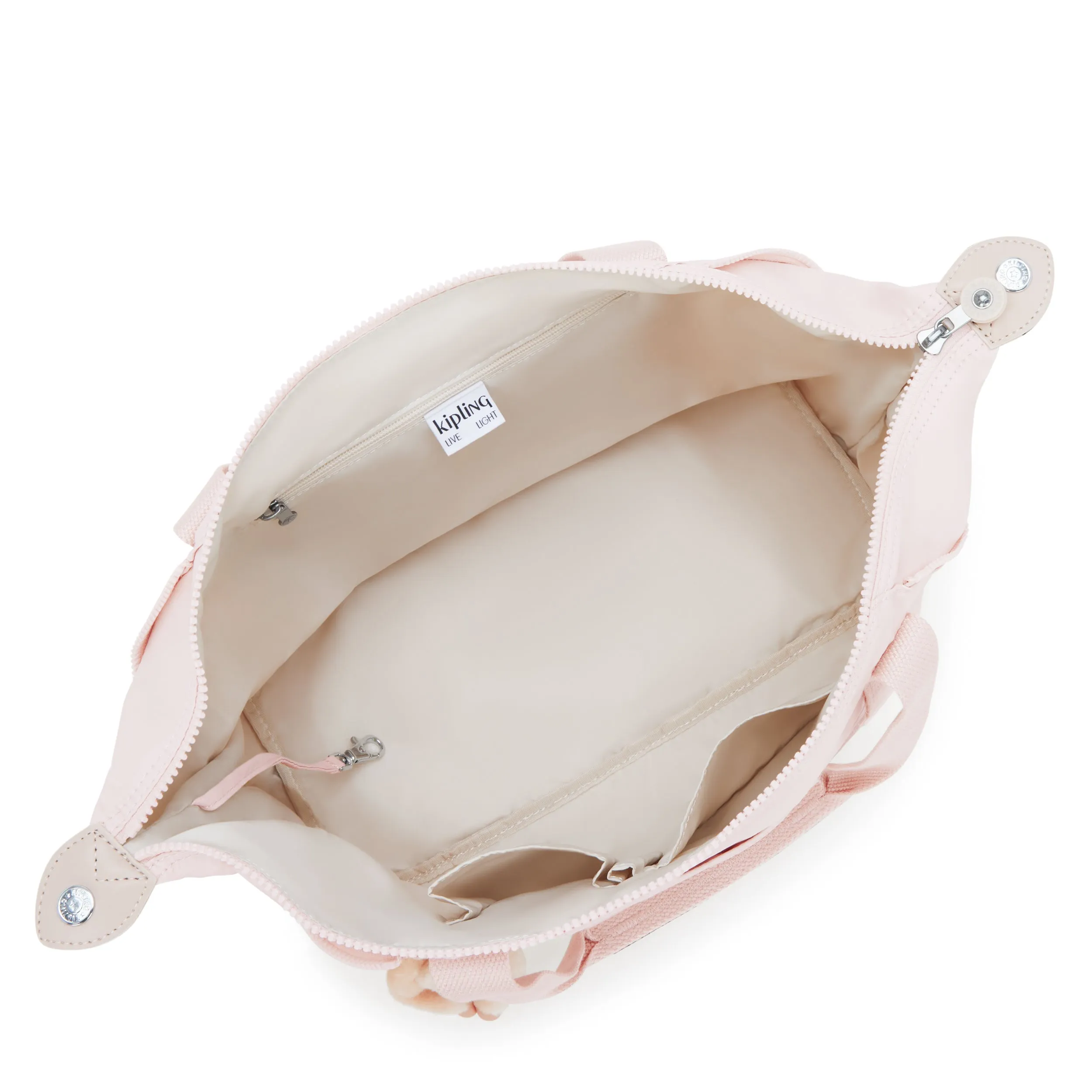 Kipling Art Pink Shine Medium Tote 21091-3DZ