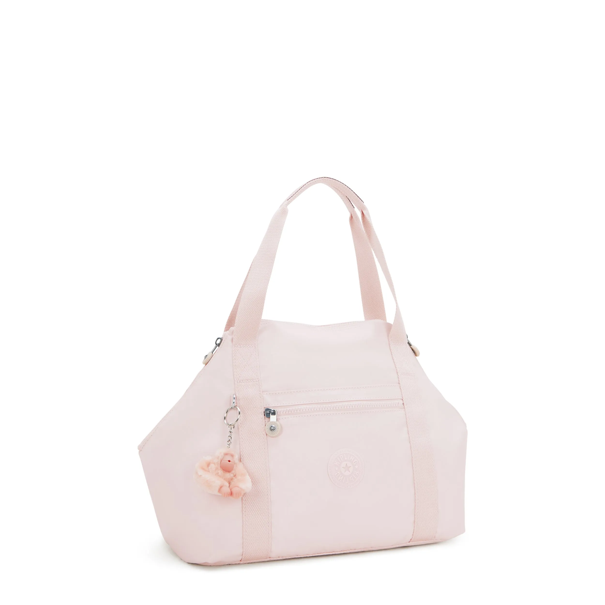 Kipling Art Pink Shine Medium Tote 21091-3DZ