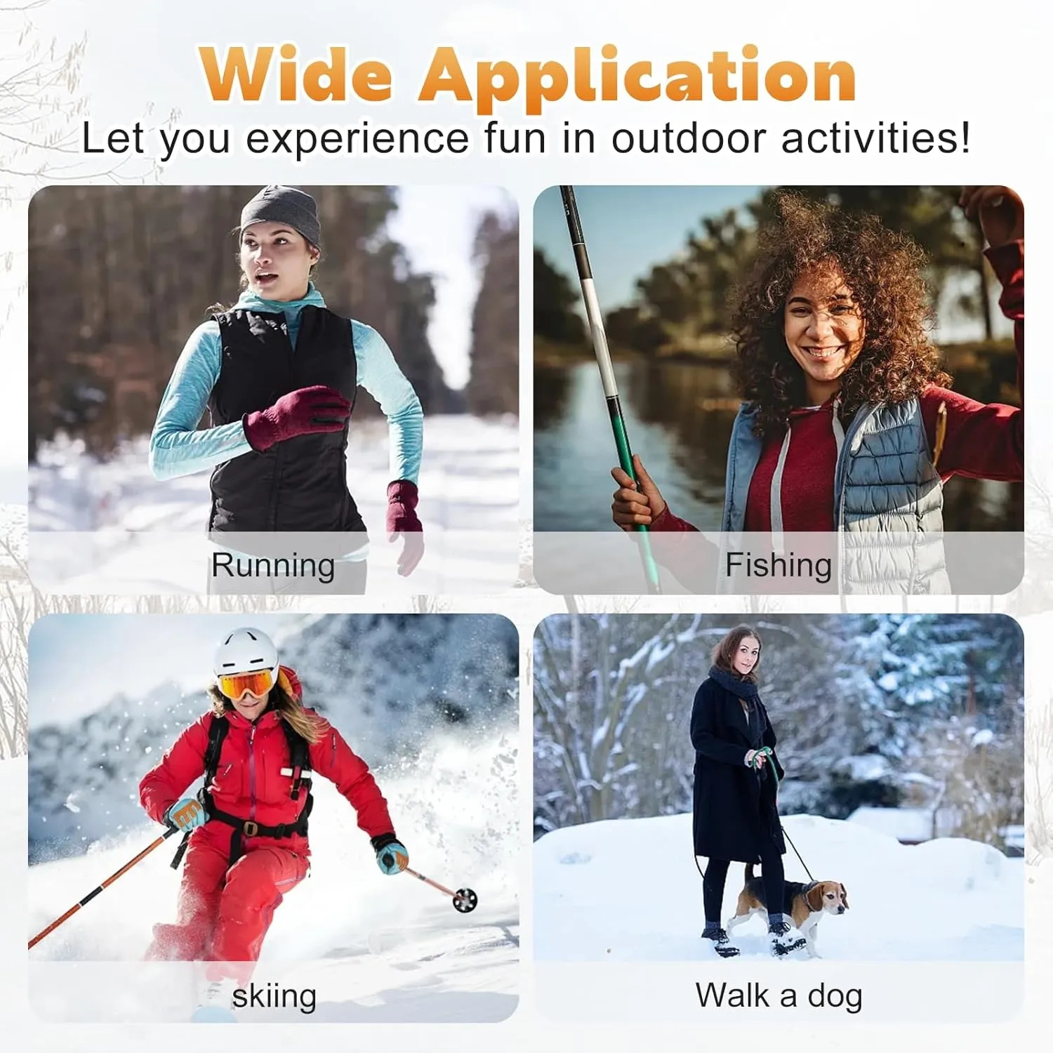 KOVNLO Heated Vest for Women With Battery Pack Included, Smart Controller with Light-out Design, Electric Heated Jackets