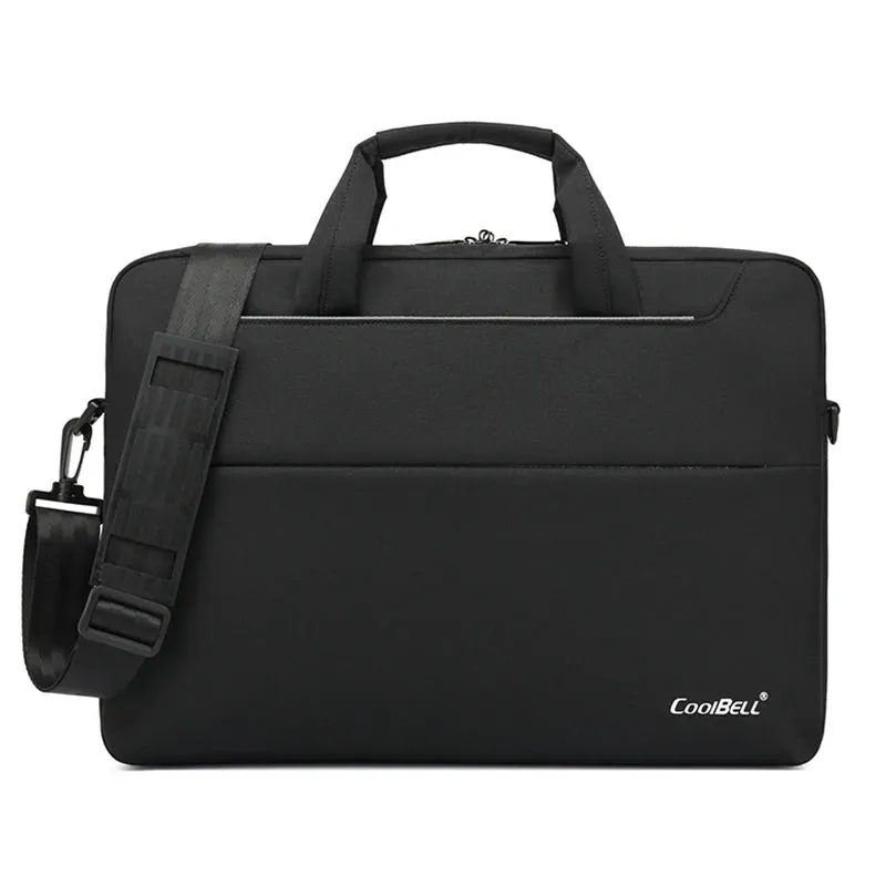 Laptop BagWaterproof Nylon Lawyer Office Briefcase Bag Men and women Laptop Shoulder Bag Handbag Notebook Sleeve Case Logo Print