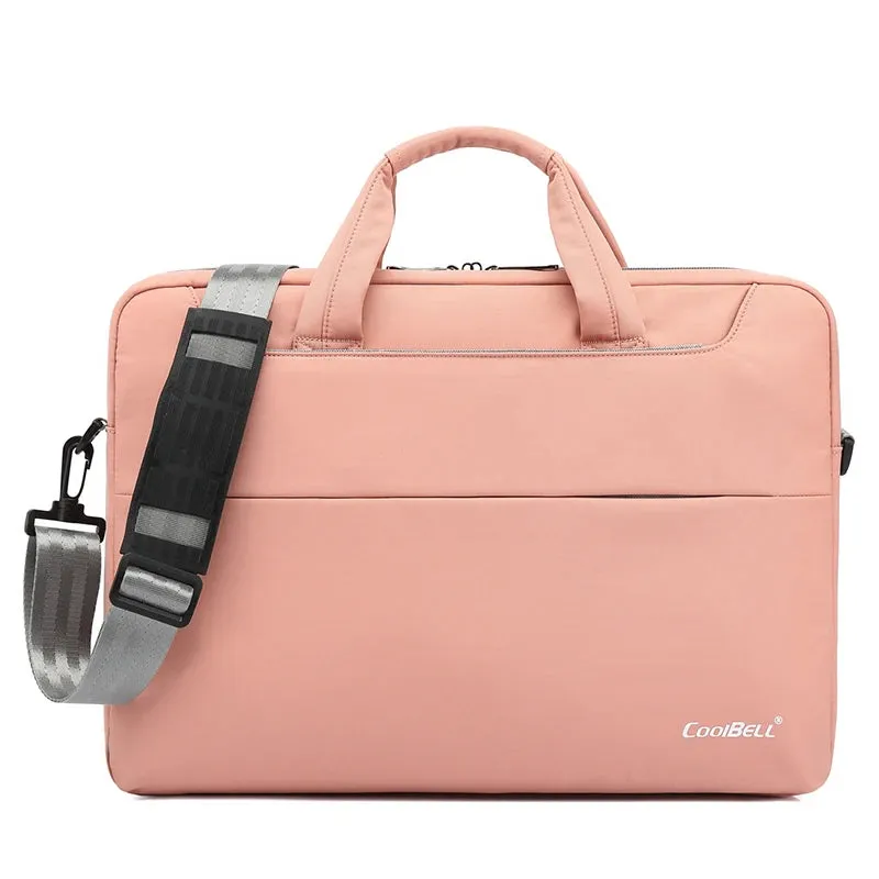 Laptop BagWaterproof Nylon Lawyer Office Briefcase Bag Men and women Laptop Shoulder Bag Handbag Notebook Sleeve Case Logo Print