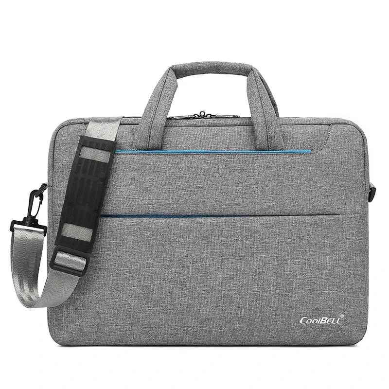 Laptop BagWaterproof Nylon Lawyer Office Briefcase Bag Men and women Laptop Shoulder Bag Handbag Notebook Sleeve Case Logo Print