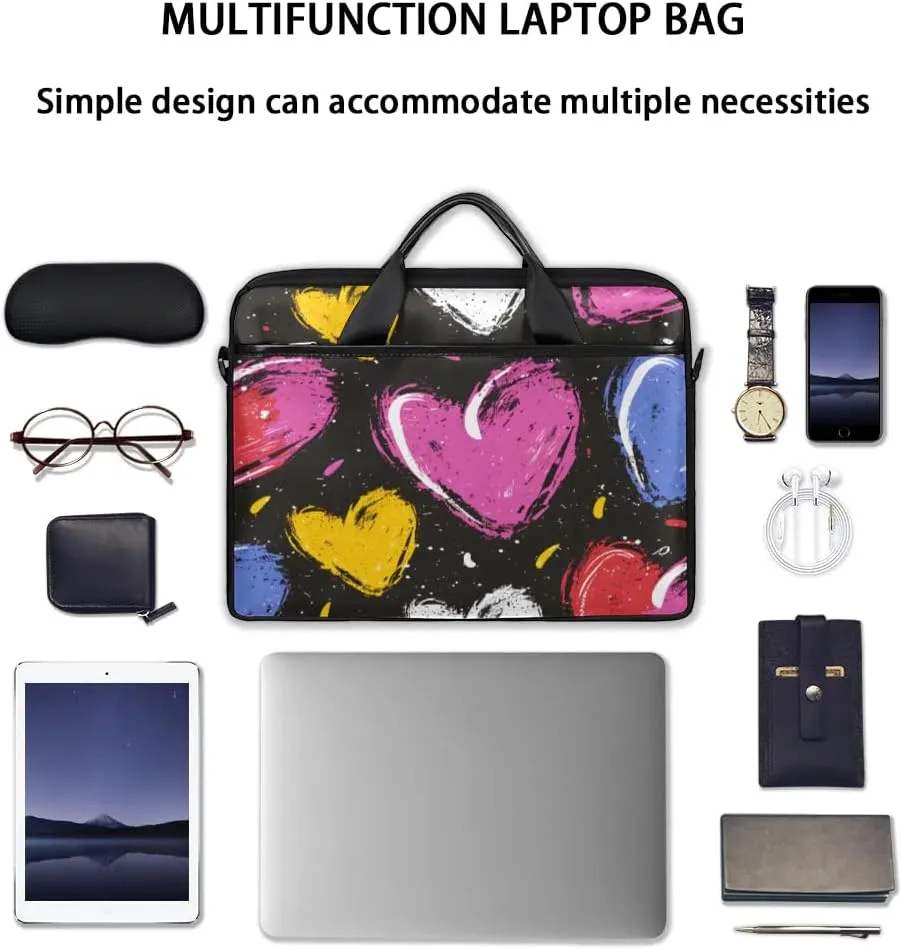 Laptop Shoulder Bag for 13-15 Inch Waterproof Laptop Sleeve Case Bag Slim Computer Carry Case Computer Cases for Laptops
