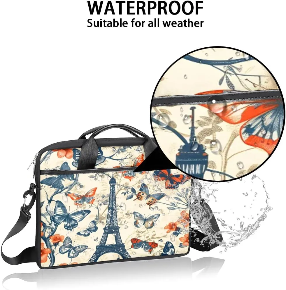 Laptop Shoulder Bag for 13-15 Inch Waterproof Laptop Sleeve Case Bag Slim Computer Carry Case Computer Cases for Laptops