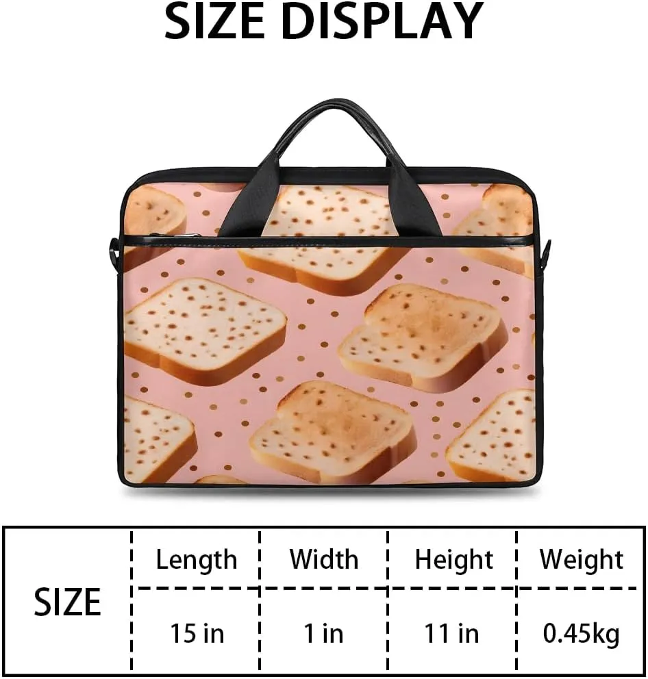 Laptop Shoulder Bag for 13-15 Inch Waterproof Laptop Sleeve Case Bag Slim Computer Carry Case Computer Cases for Laptops