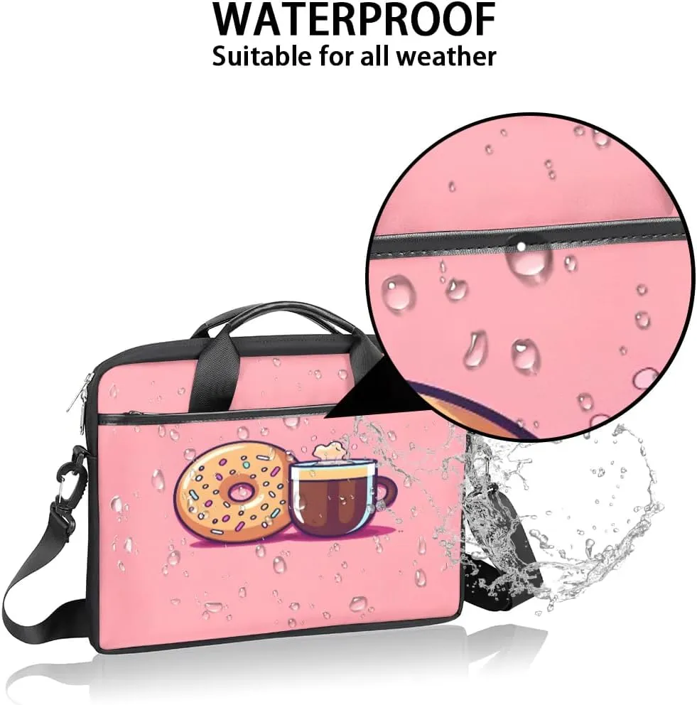 Laptop Shoulder Bag for 13-15 Inch Waterproof Laptop Sleeve Case Bag Slim Computer Carry Case Computer Cases for Laptops