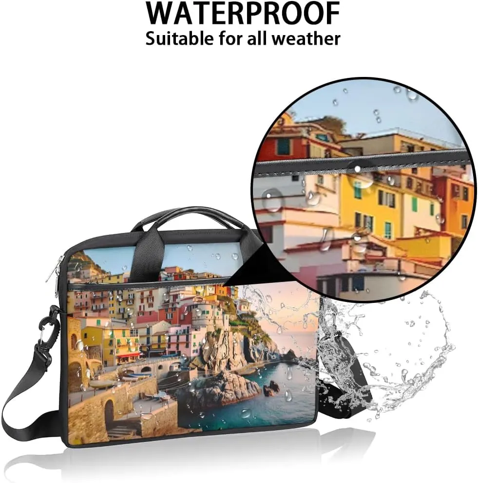 Laptop Shoulder Bag for 13-15 Inch Waterproof Laptop Sleeve Case Bag Slim Computer Carry Case Computer Cases for Laptops