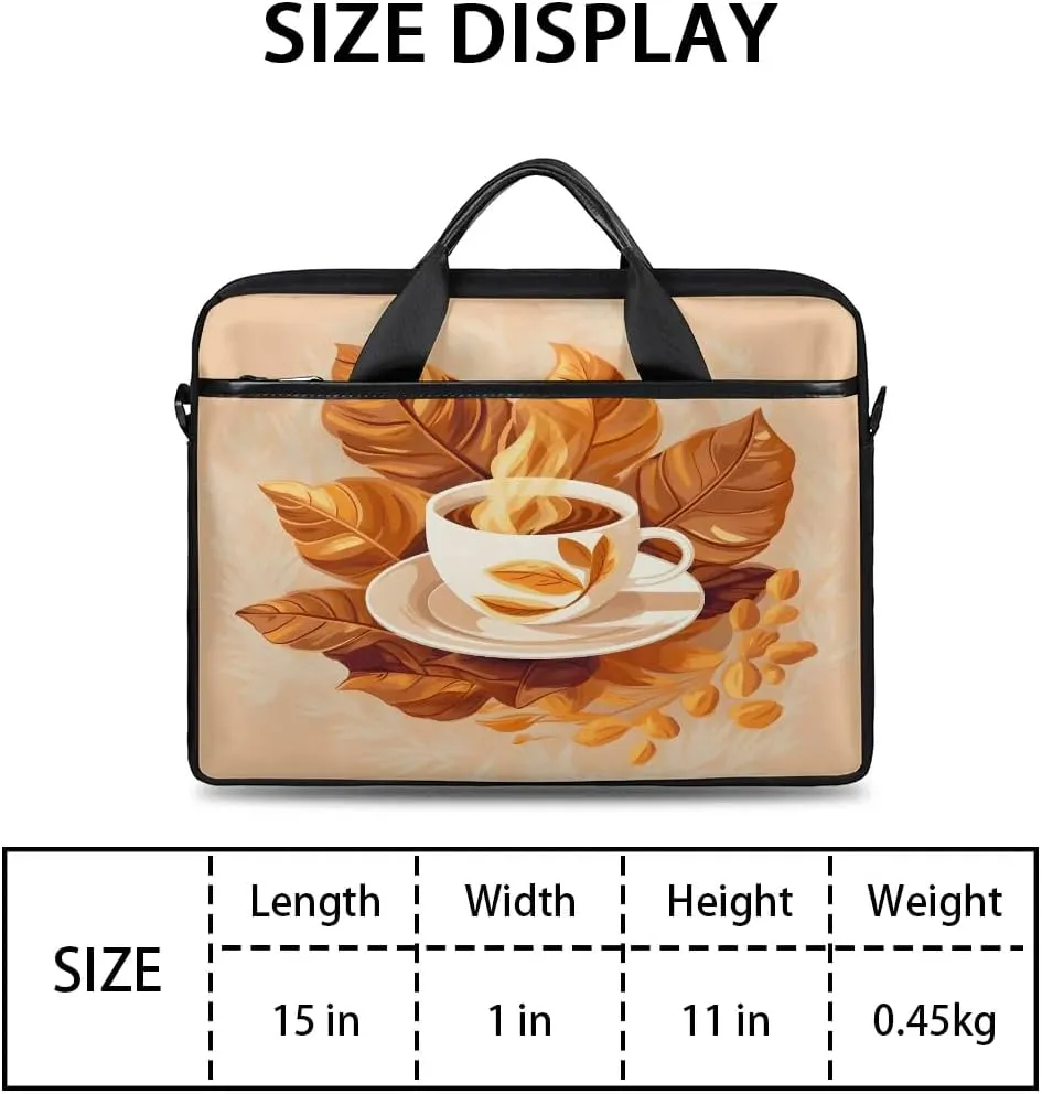 Laptop Shoulder Bag for 13-15 Inch Waterproof Laptop Sleeve Case Bag Slim Computer Carry Case Computer Cases for Laptops