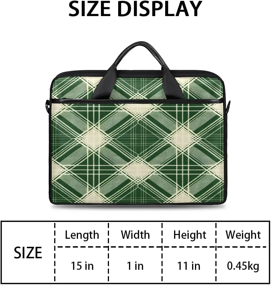 Laptop Shoulder Bag for 13-15 Inch Waterproof Laptop Sleeve Case Bag Slim Computer Carry Case Computer Cases for Laptops