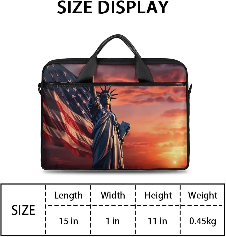 Laptop Shoulder Bag for 13-15 Inch Waterproof Laptop Sleeve Case Bag Slim Computer Carry Case Computer Cases for Laptops