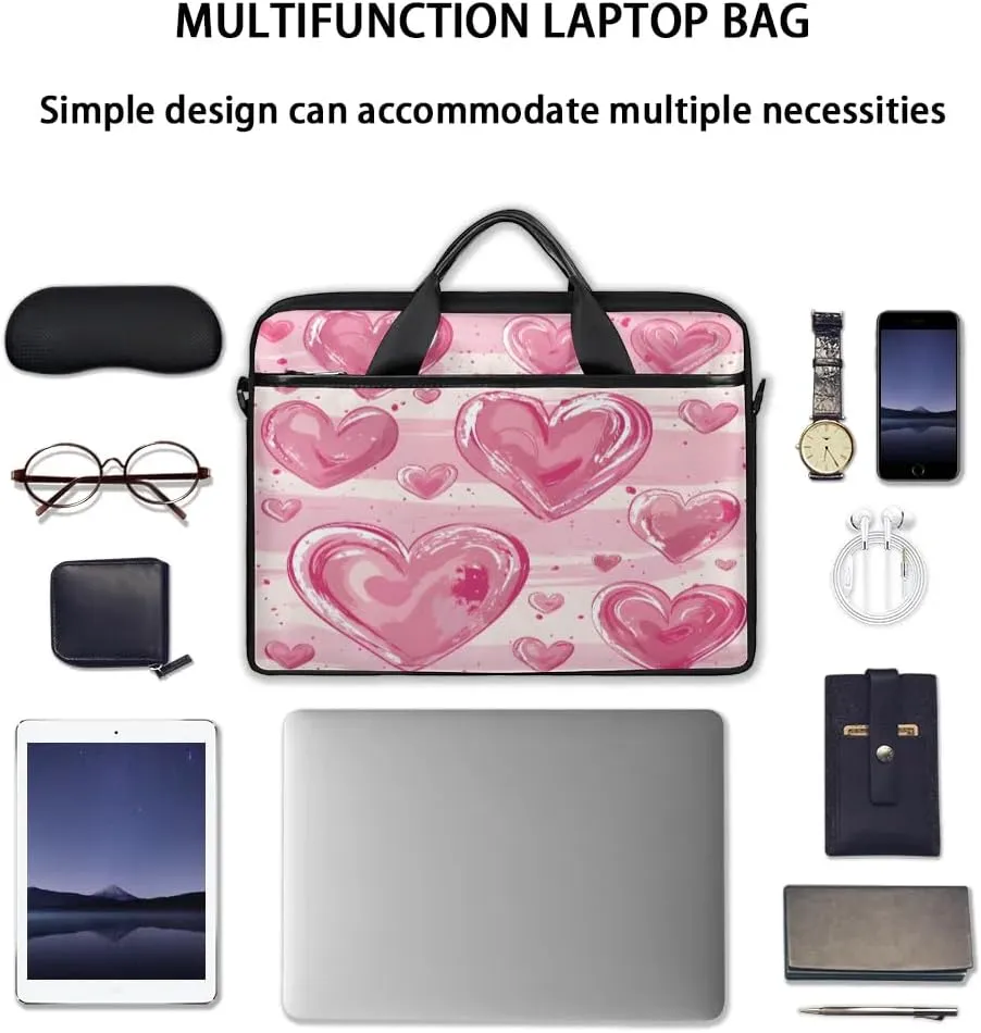 Laptop Shoulder Bag for 13-15 Inch Waterproof Laptop Sleeve Case Bag Slim Computer Carry Case Computer Cases for Laptops