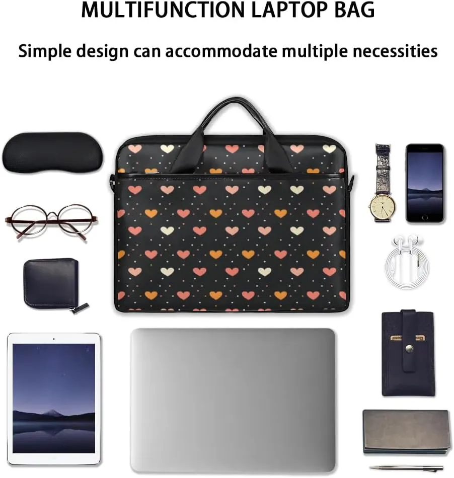 Laptop Shoulder Bag for 13-15 Inch Waterproof Laptop Sleeve Case Bag Slim Computer Carry Case Computer Cases for Laptops