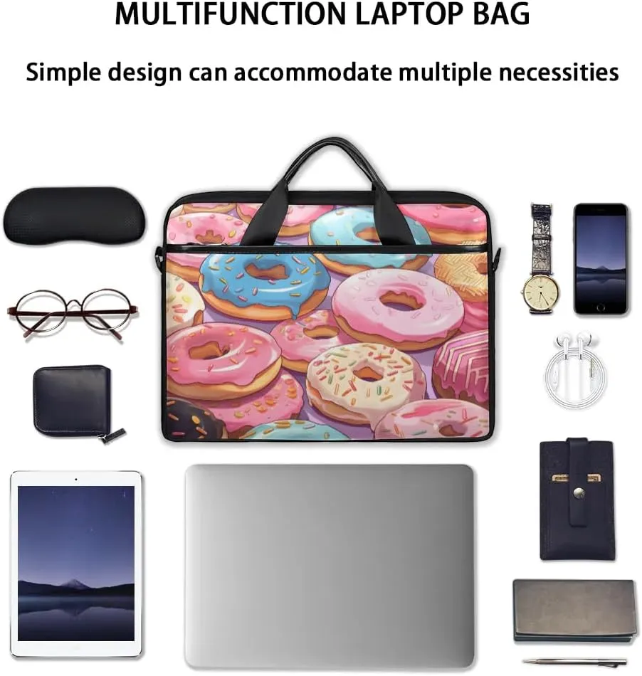 Laptop Shoulder Bag for 13-15 Inch Waterproof Laptop Sleeve Case Bag Slim Computer Carry Case Computer Cases for Laptops