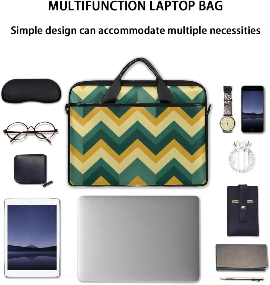 Laptop Shoulder Bag for 13-15 Inch Waterproof Laptop Sleeve Case Bag Slim Computer Carry Case Computer Cases for Laptops