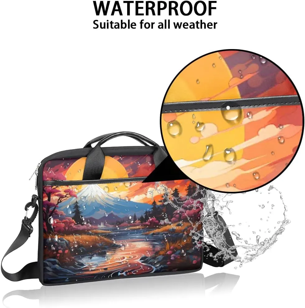Laptop Shoulder Bag for 13-15 Inch Waterproof Laptop Sleeve Case Bag Slim Computer Carry Case Computer Cases for Laptops