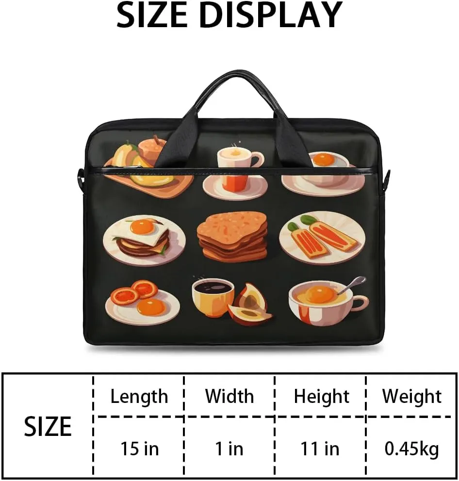 Laptop Shoulder Bag for 13-15 Inch Waterproof Laptop Sleeve Case Bag Slim Computer Carry Case Computer Cases for Laptops