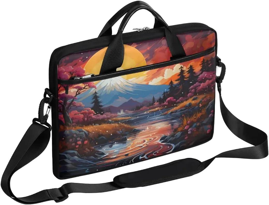 Laptop Shoulder Bag for 13-15 Inch Waterproof Laptop Sleeve Case Bag Slim Computer Carry Case Computer Cases for Laptops