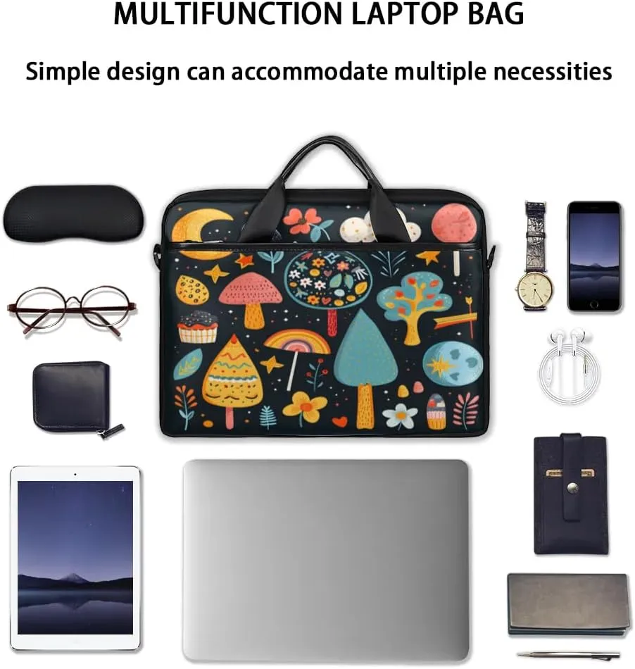 Laptop Shoulder Bag for 13-15 Inch Waterproof Laptop Sleeve Case Bag Slim Computer Carry Case Computer Cases for Laptops