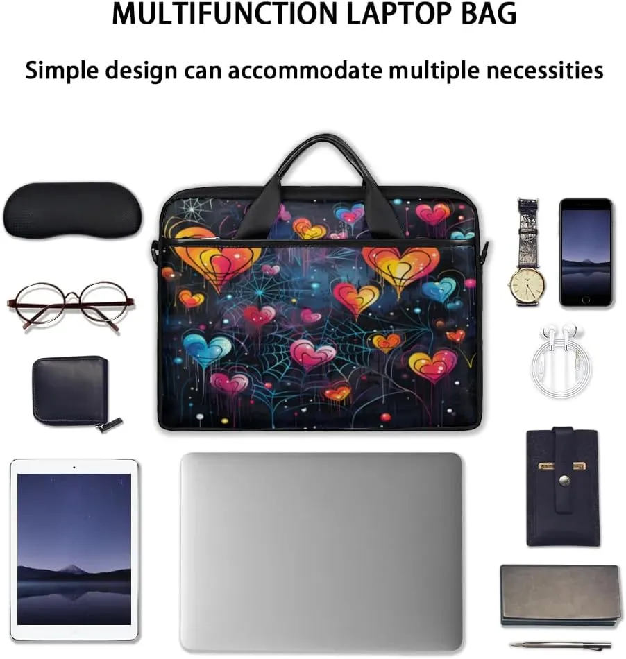 Laptop Shoulder Bag for 13-15 Inch Waterproof Laptop Sleeve Case Bag Slim Computer Carry Case Computer Cases for Laptops