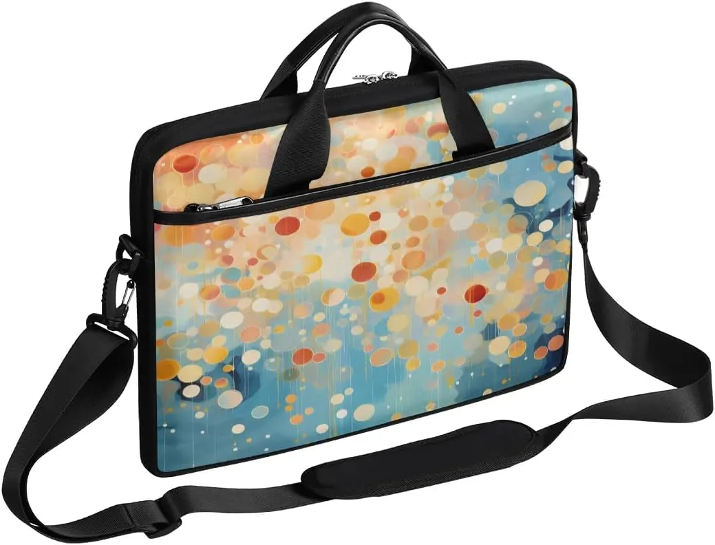 Laptop Shoulder Bag for 13-15 Inch Waterproof Laptop Sleeve Case Bag Slim Computer Carry Case Computer Cases for Laptops