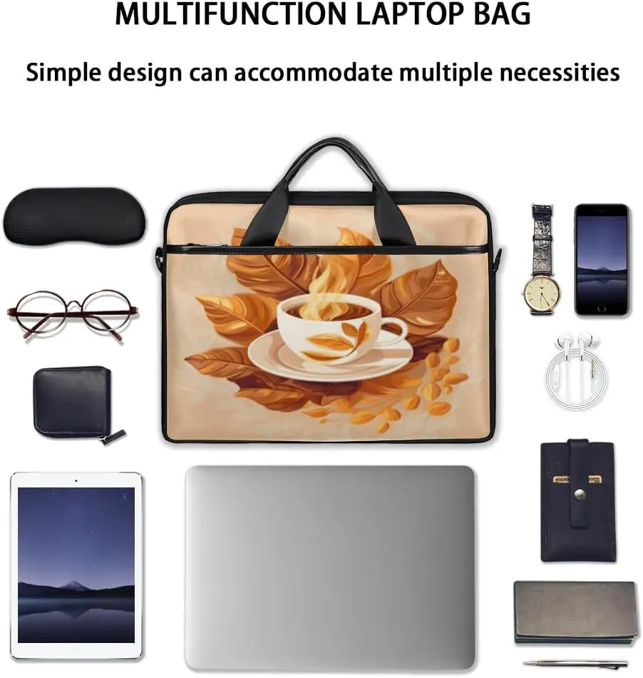 Laptop Shoulder Bag for 13-15 Inch Waterproof Laptop Sleeve Case Bag Slim Computer Carry Case Computer Cases for Laptops