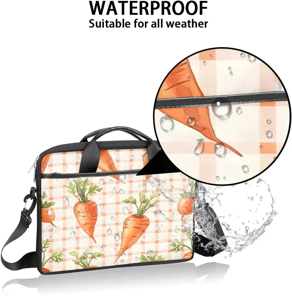 Laptop Shoulder Bag for 13-15 Inch Waterproof Laptop Sleeve Case Bag Slim Computer Carry Case Computer Cases for Laptops