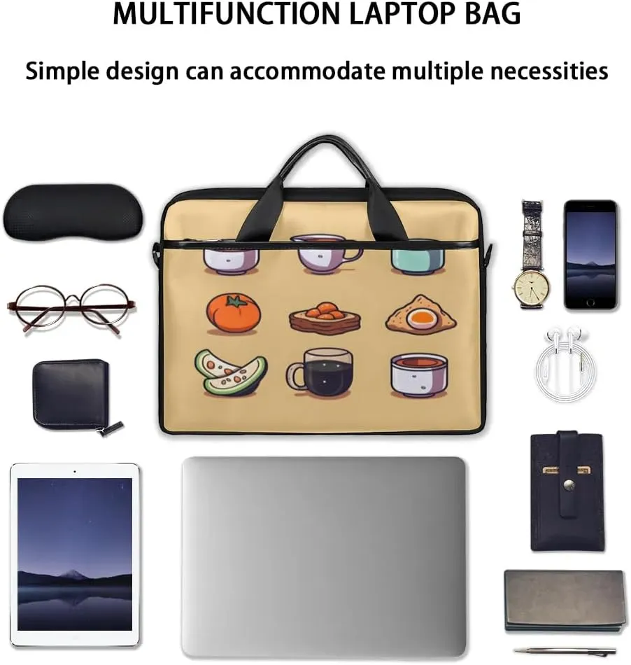 Laptop Shoulder Bag for 13-15 Inch Waterproof Laptop Sleeve Case Bag Slim Computer Carry Case Computer Cases for Laptops