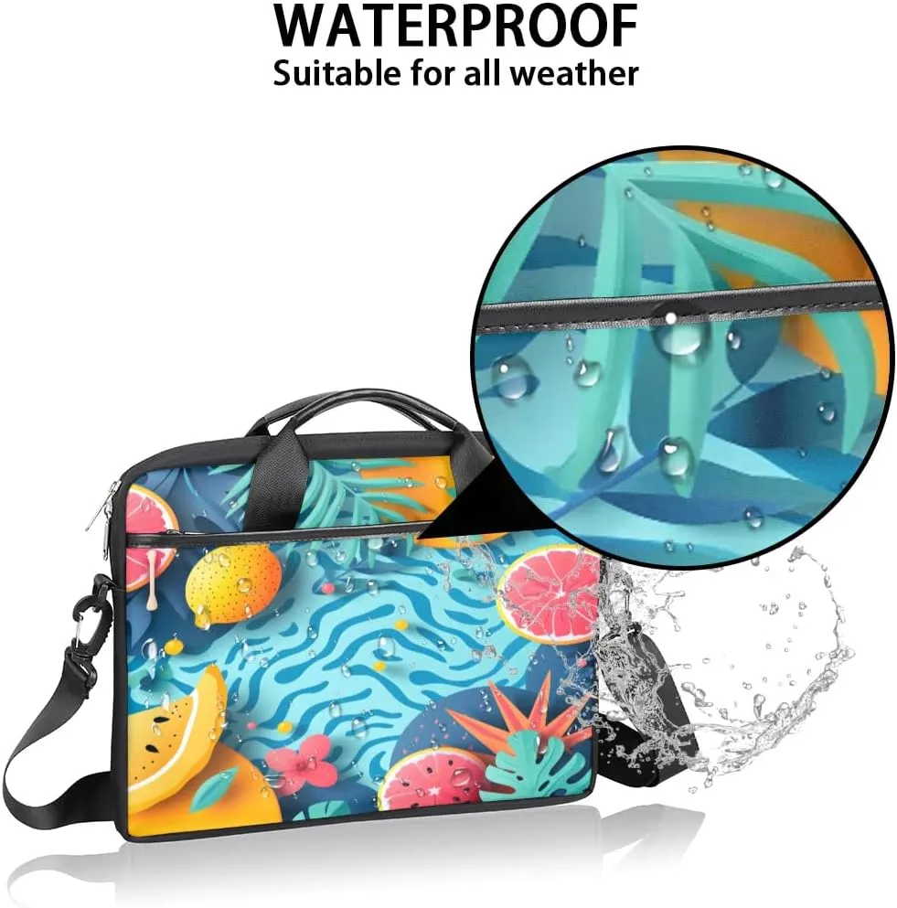 Laptop Shoulder Bag for 13-15 Inch Waterproof Laptop Sleeve Case Bag Slim Computer Carry Case Computer Cases for Laptops
