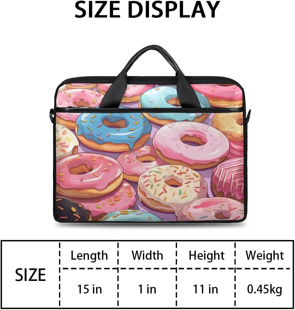 Laptop Shoulder Bag for 13-15 Inch Waterproof Laptop Sleeve Case Bag Slim Computer Carry Case Computer Cases for Laptops