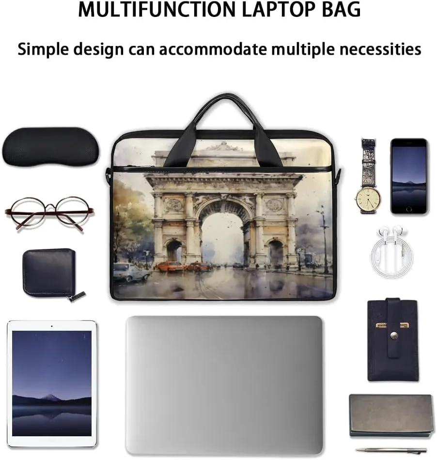 Laptop Shoulder Bag for 13-15 Inch Waterproof Laptop Sleeve Case Bag Slim Computer Carry Case Computer Cases for Laptops