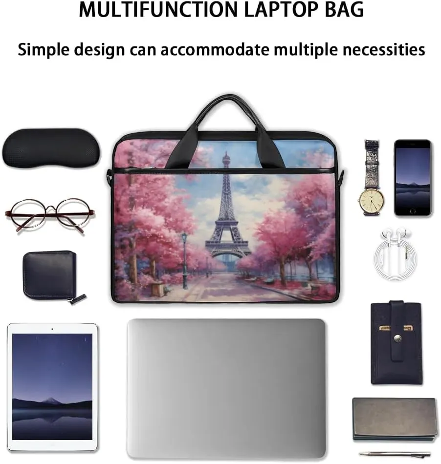 Laptop Shoulder Bag for 13-15 Inch Waterproof Laptop Sleeve Case Bag Slim Computer Carry Case Computer Cases for Laptops