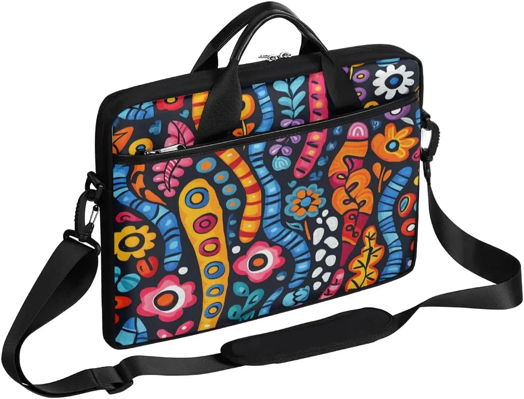Laptop Shoulder Bag for 13-15 Inch Waterproof Laptop Sleeve Case Bag Slim Computer Carry Case Computer Cases for Laptops
