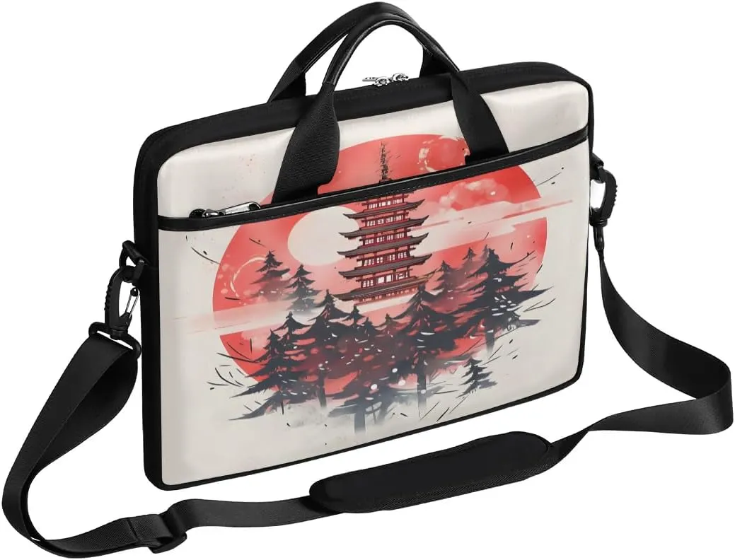 Laptop Shoulder Bag for 13-15 Inch Waterproof Laptop Sleeve Case Bag Slim Computer Carry Case Computer Cases for Laptops